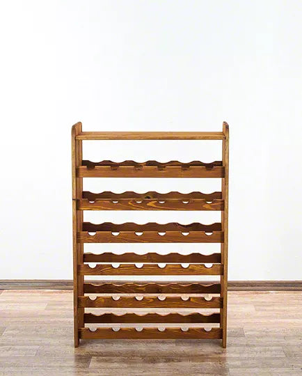 Vinreol Træ til 36 Flasker 63x87 cm Elletræ