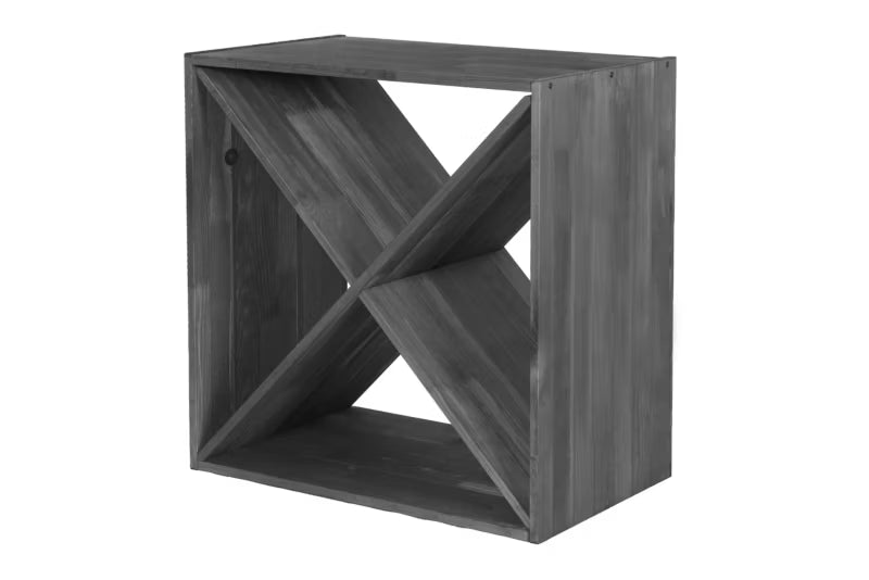 Vinreol Type X 60x60x30 cm Grå