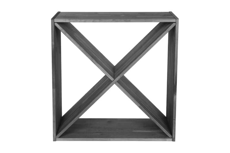 Vinreol Type X 60x60x30 cm Grå