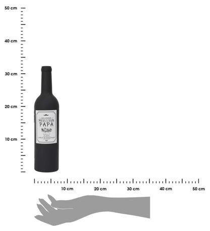 Vinsæt BOTTLE BOX 5 Dele 32,5x7,5 cm Sort