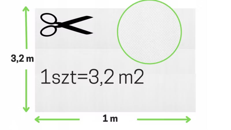 Vinterfiberdug 50g 3,2 m Hvid