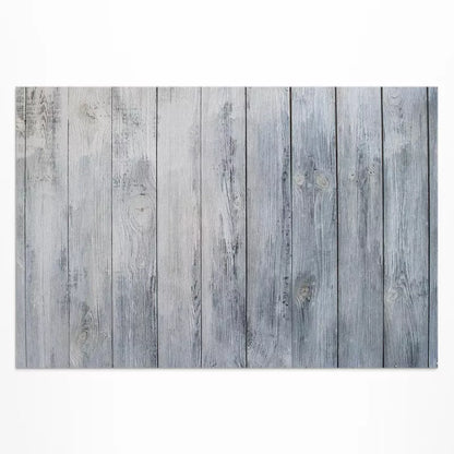 Vinyl Udendørsmåtte 80x120 cm Grå Træmønster