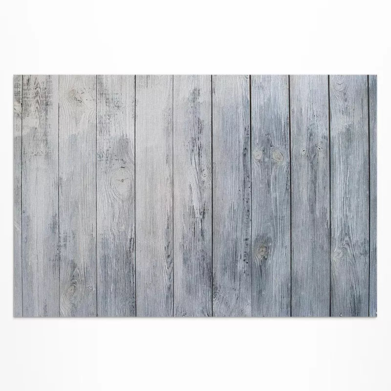 Vinyl Udendørsmåtte 80x120 cm Grå Træmønster