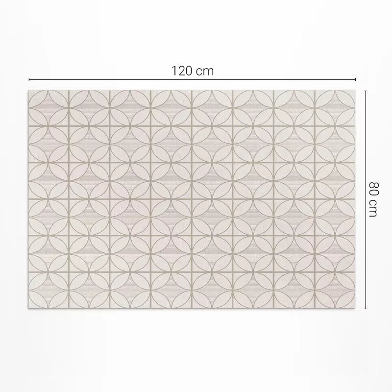 Vinylgulv 80x120 cm Beige 1 stk.