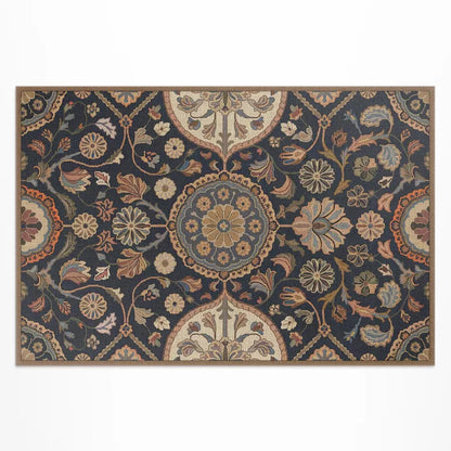 Vinylgulv 80x120 cm Brun Mønstret 1 stk.