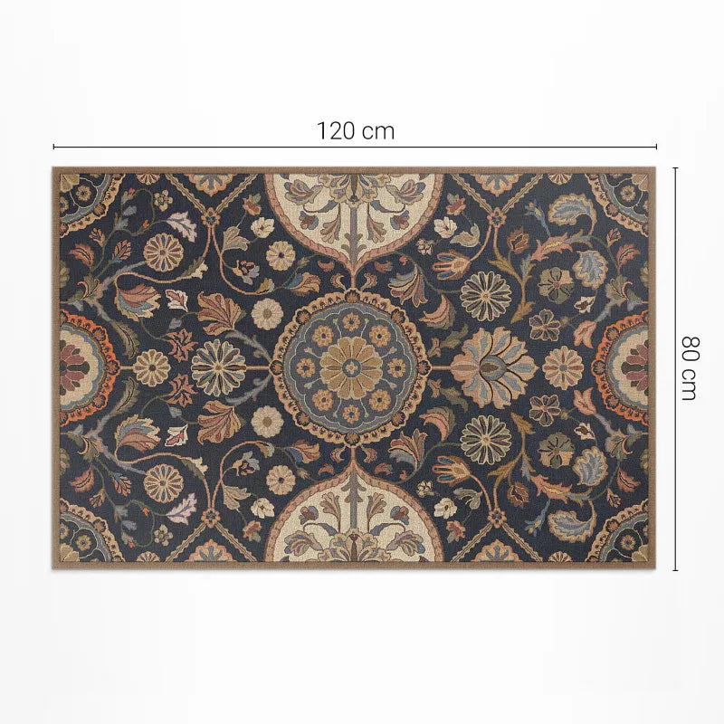 Vinylgulv 80x120 cm Brun Mønstret 1 stk.