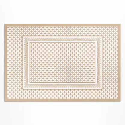 Vinylgulv Udendørs 140x210 cm Beige Geometrisk Mønster