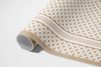 Vinylgulv Udendørs 140x210 cm Beige Geometrisk Mønster