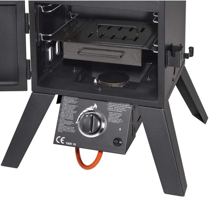 Røge- og gasgrill EL FUEGO Portland XL 2-i-1