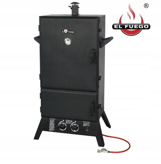 Røge- og gasgrill EL FUEGO Portland XXL, 1 stk.