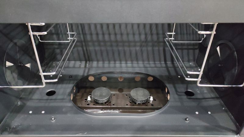 Røge- og gasgrill EL FUEGO Portland XXL, 1 stk.