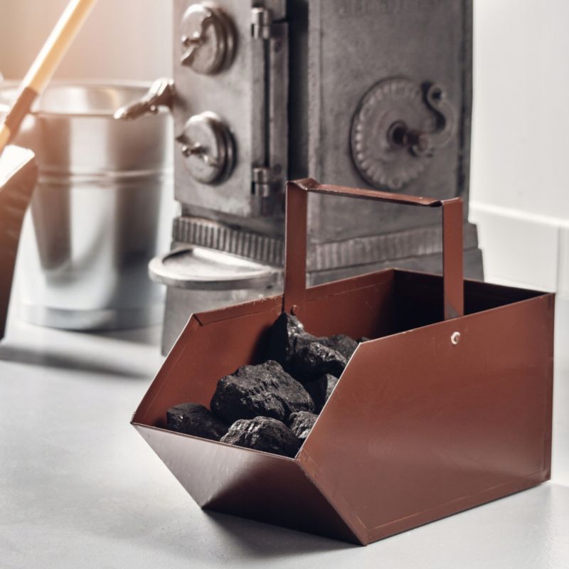 Kulspand i Stål til Varm Aske og Kul Brun