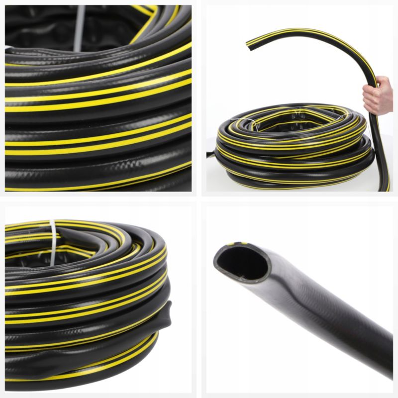 KADAX havevandslange 20 m 3/4 3-lags PVC