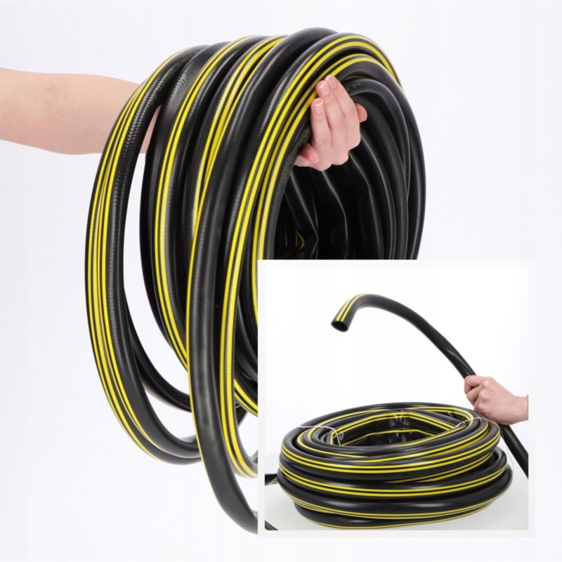 KADAX havevandslange 20 m 3/4 3-lags PVC