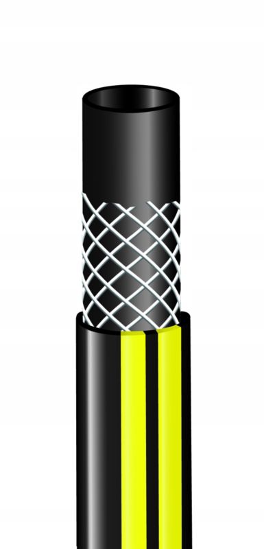 KADAX havevandslange 20 m 3/4 3-lags PVC