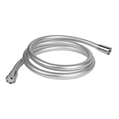 Bruseslange 125 cm PVC Mat Sølv Antivrid Elastisk