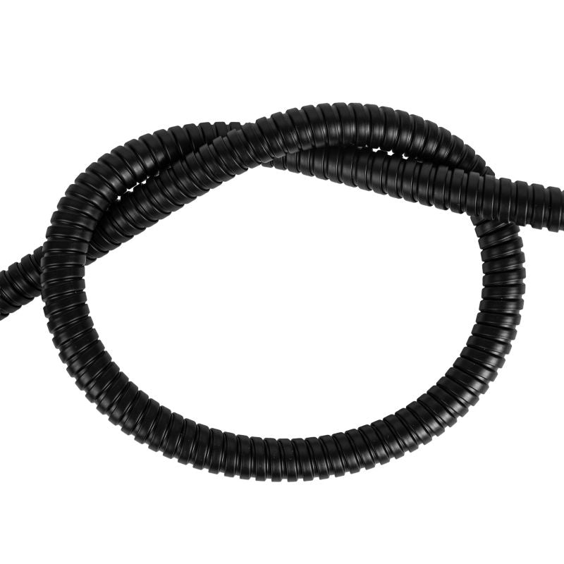 Bruseslange 125 cm Sort Antidrej Rustfrit Stål
