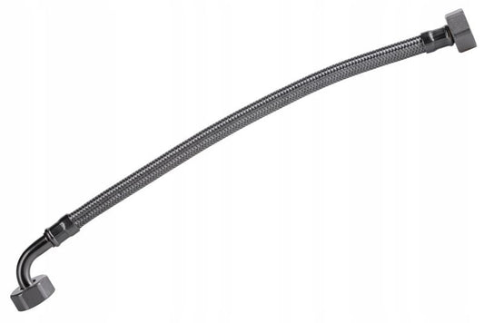 Vandtilslutningsslange TAQ Codo HG Tucai 1/2" indvendig gevind, vinklet, 500 mm, 1 stk.
