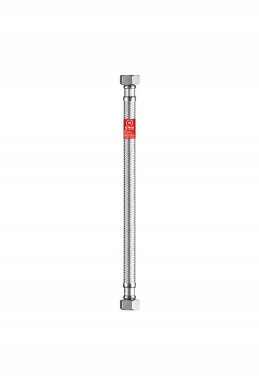 Tilslutningsslange til vand TAQ HG Tucai 3/8" x 1/2" indv. gevind 600 mm 1 stk.