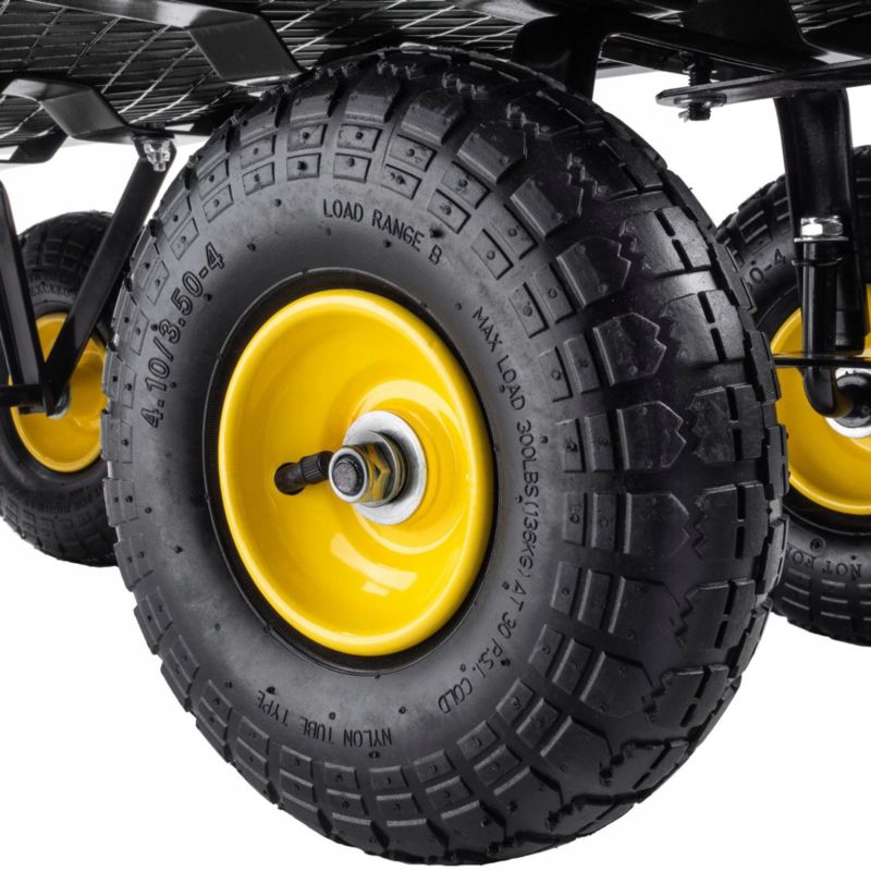 KADAX havevogn transportvogn med presenning 300 kg stor 1 stk.