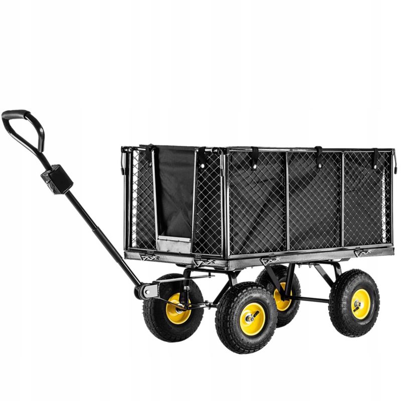 KADAX havevogn transportvogn med presenning, stor, 450 kg, 1 stk.