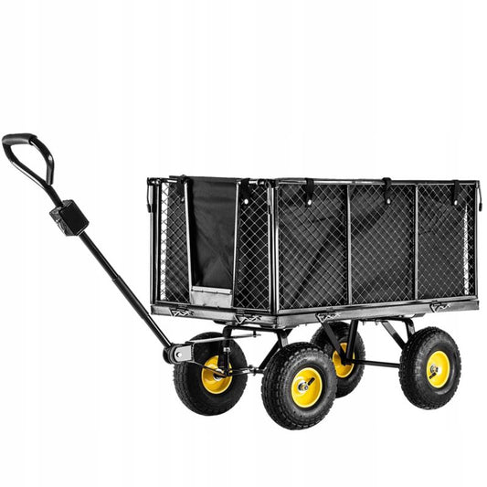KADAX havevogn transportvogn med presenning, stor, 450 kg, 1 stk.
