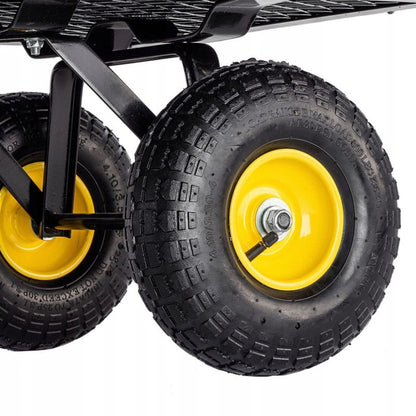 KADAX havevogn transportvogn med presenning, stor, 450 kg, 1 stk.