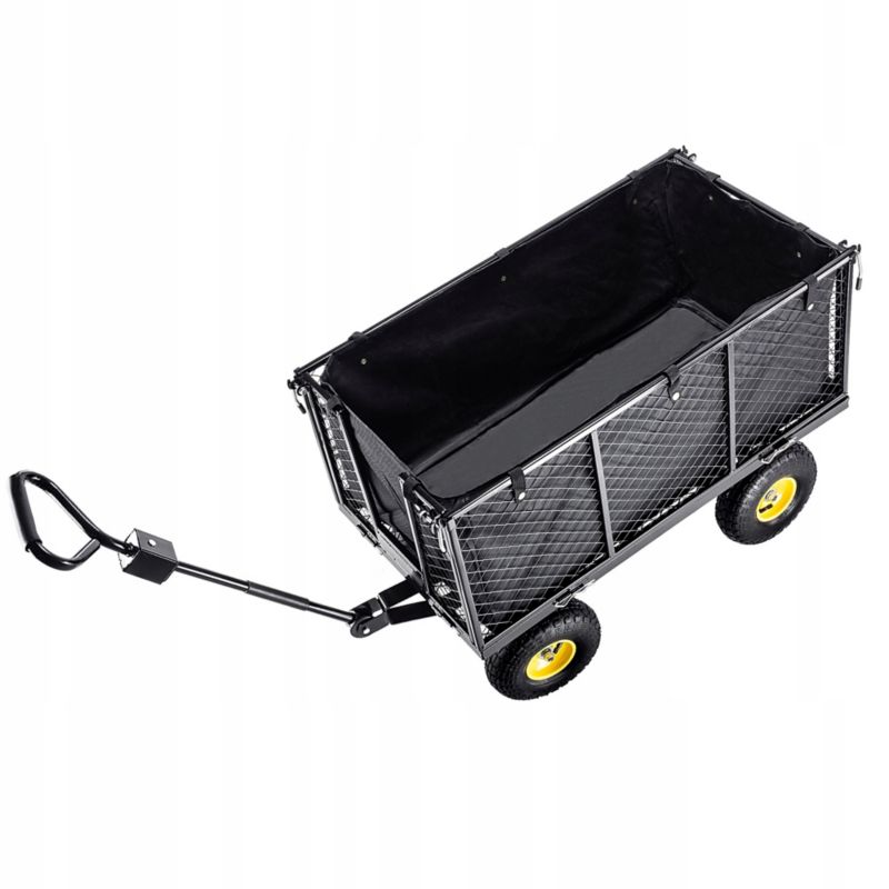 KADAX havevogn transportvogn med presenning, stor, 450 kg, 1 stk.