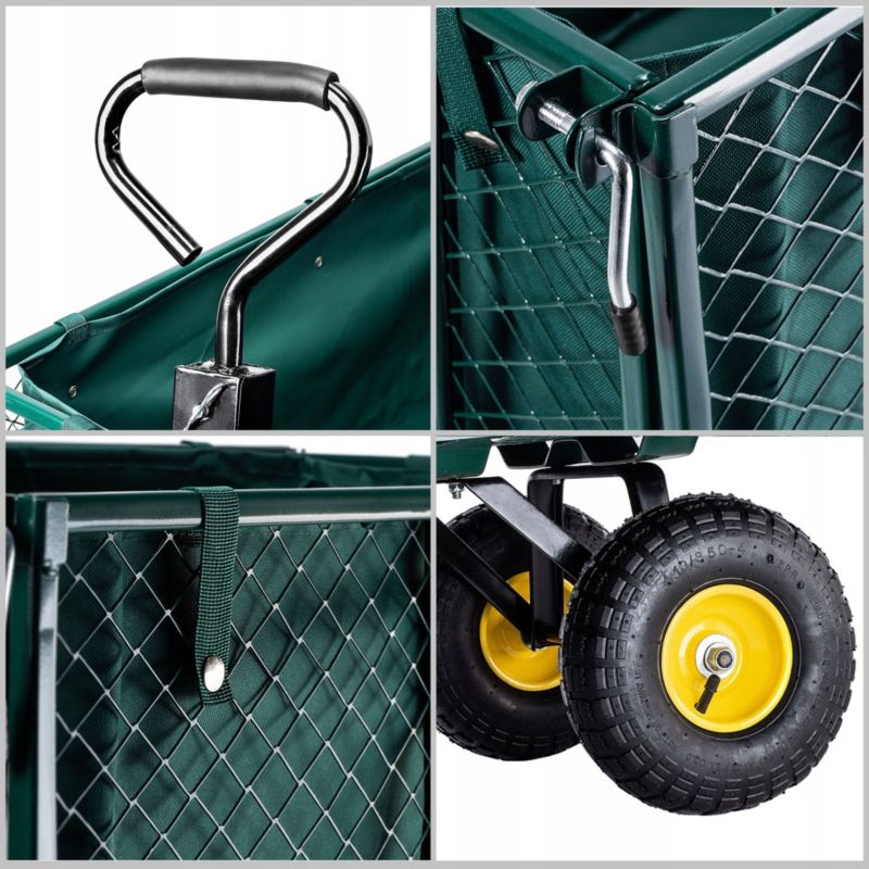KADAX have- og transportvogn med trailer 450 kg, 1 stk.