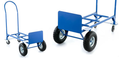 2-i-1 lager- og transportvogn med møllefunktion, 250 kg kapacitet, 1 stk