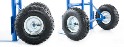 2-i-1 lager- og transportvogn med møllefunktion, 250 kg kapacitet, 1 stk