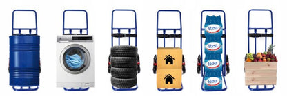 Sammenklappelig lager- og transportvogn HIGHER 280 kg, 1 stk.