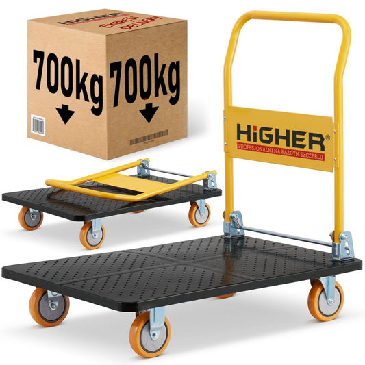 Sammenklappelig lager- og transportvogn HIGHER PRO 700 kg LH10-700, 1 stk