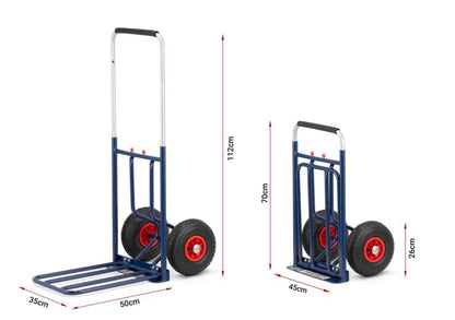 Sammenklappelig lager- og transportvogn HIGHER 150 kg, 1 stk