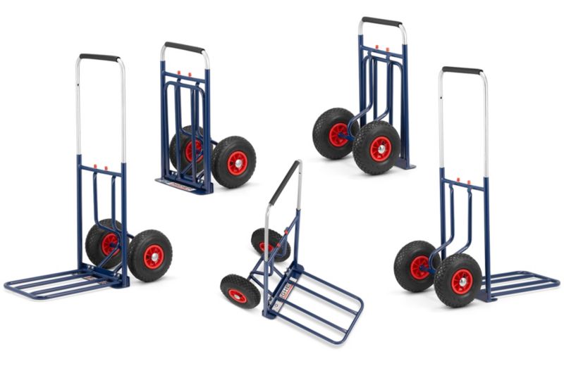 Sammenklappelig lager- og transportvogn HIGHER 150 kg, 1 stk