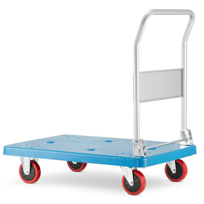 Sammenklappelig lager- og transportvogn med platform, 300 kg, 1 stk.