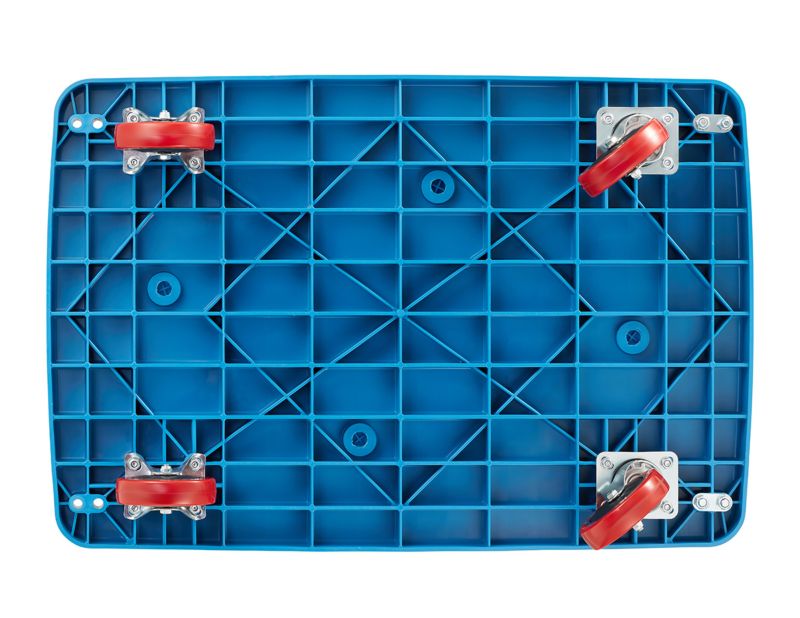 Sammenklappelig lager- og transportvogn med platform, 300 kg, 1 stk.