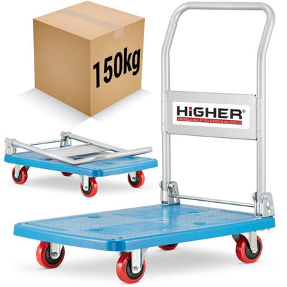 Sammenklappelig lager- og transportvogn HIGHER 150 kg, 1 stk