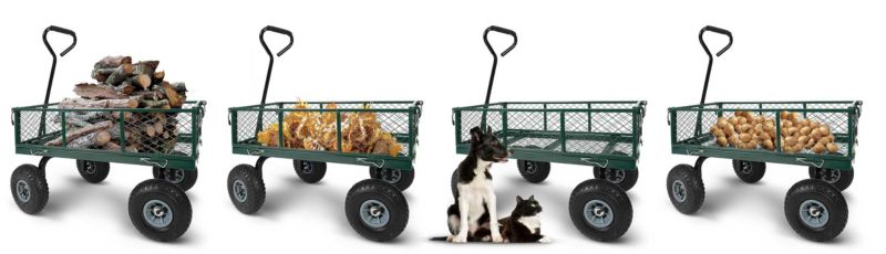 Humberg havevogn transportvogn tipvogn trailer 450 kg 1 stk.