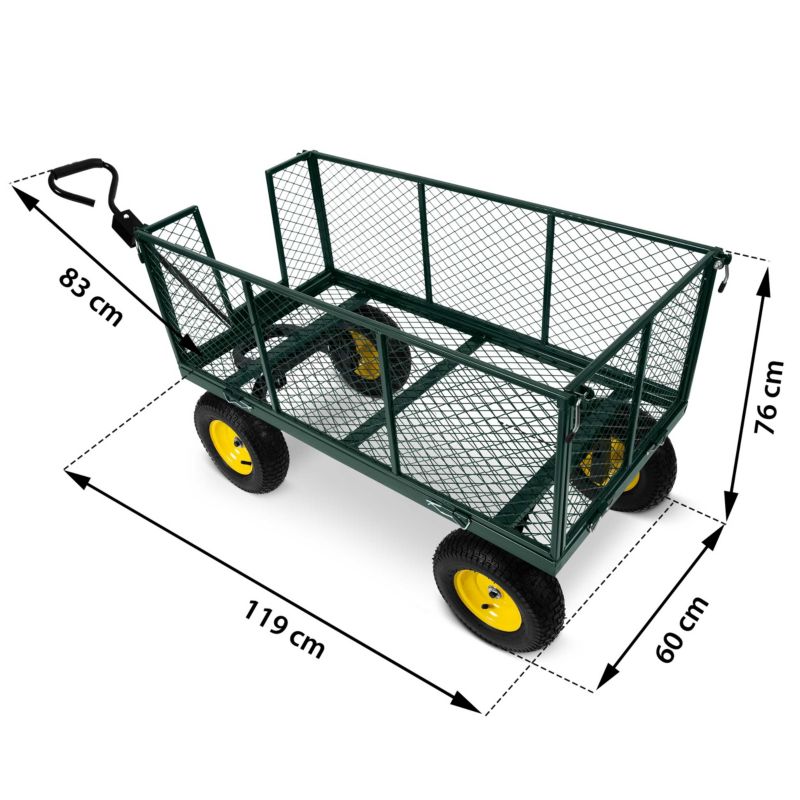 Humberg havevogn transportvogn tipvogn trailer 500 kg 1 stk.