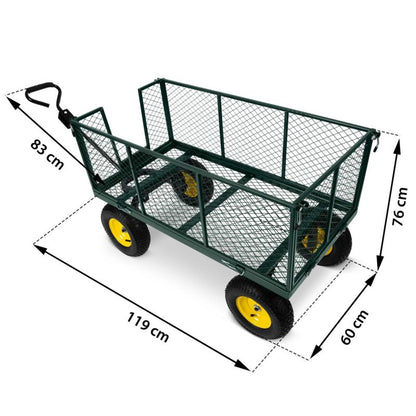 Humberg havevogn transportvogn tipvogn trailer 500 kg 1 stk.