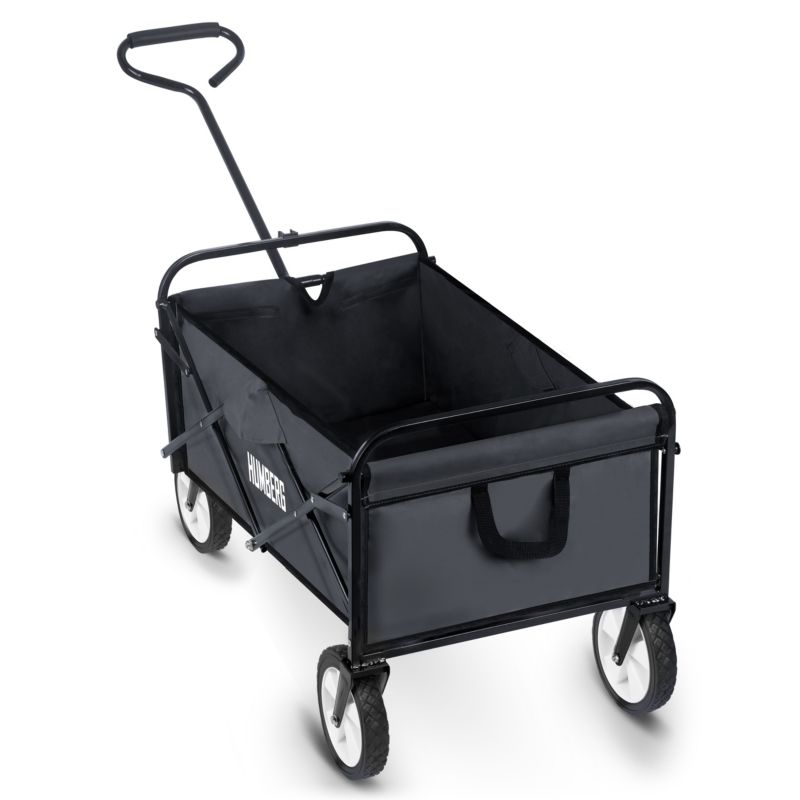 Sammenklappelig transportvogn Humberg til have, rejse og strand, 90 kg kapacitet, 1 stk.