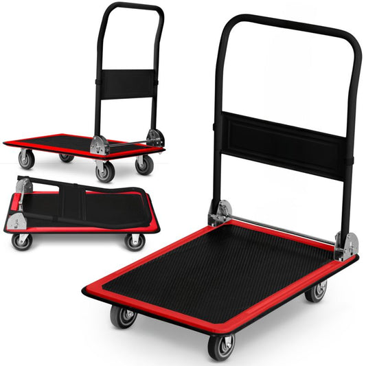 Humberg HM-506 transportvogn til lager og gods, foldbar, 300 kg, 1 stk.