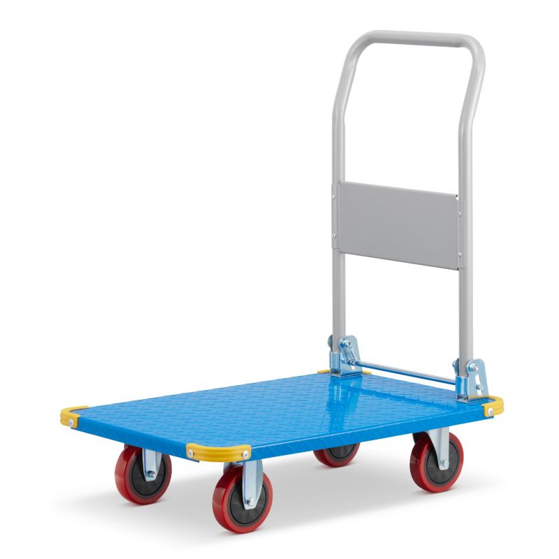 Transportplatformsvogn HIGHER 450 kg med fulde hjul, 1 stk