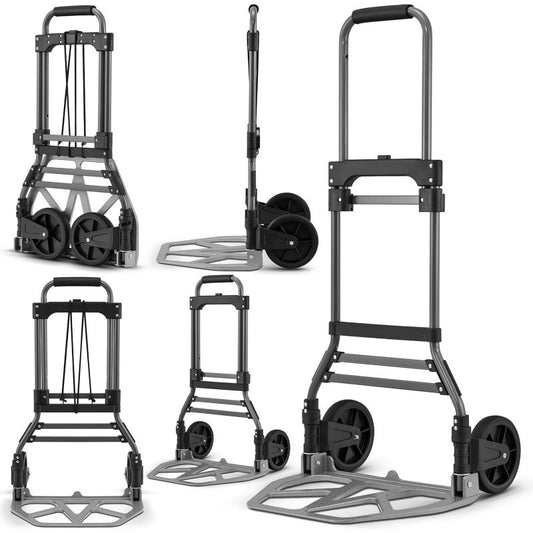 Sammenklappelig flad transportvogn HIGHER 150 kg HP-LH02-150, 1 stk
