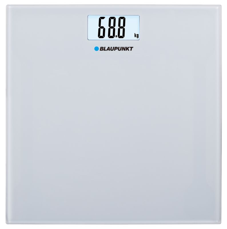 Badevægt 150 kg Hvid Glas 30,2 x 30,2 cm | BSP301