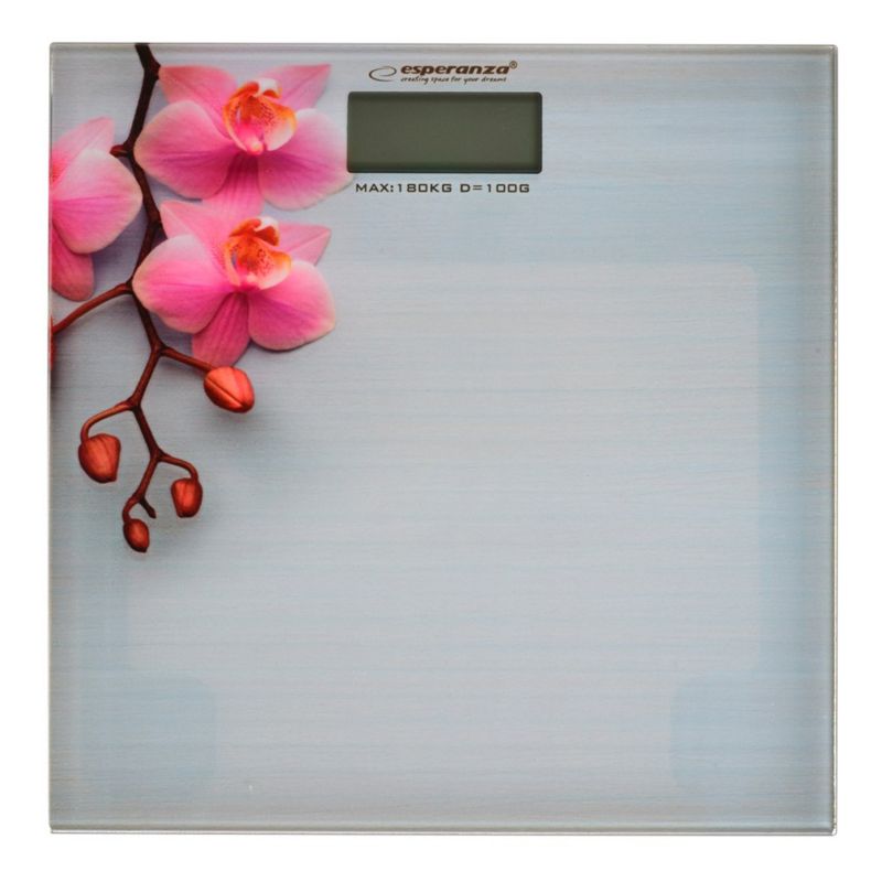 Badevægt 30x30 cm Hvid 180 kg Præcision 100 g