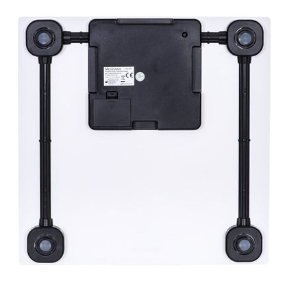 Badevægt 34x34 cm Hvid 250 kg 100 g Nøjagtighed