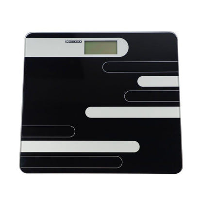 Badevægt 180 kg Sort Hærdet Glas 28x29 cm | 16690073