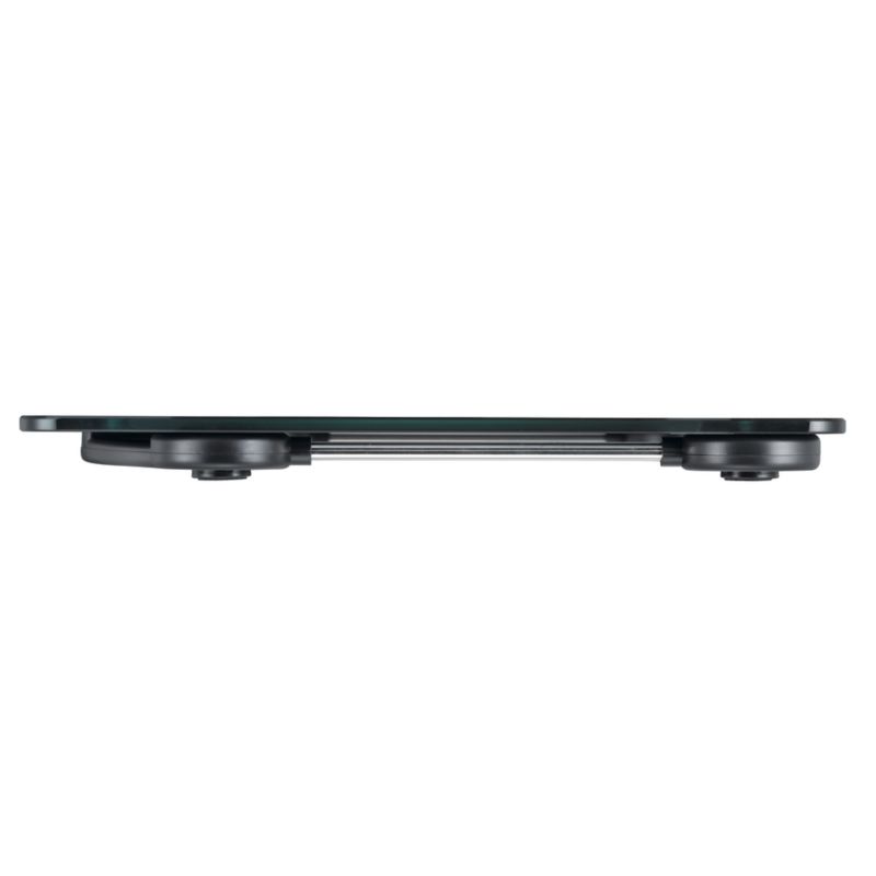 Badevægt 180 kg Sort Hærdet Glas 28x29 cm | 16690073